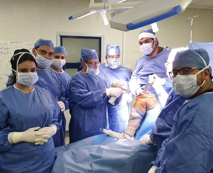 Post conference surgery TKR PSI 3